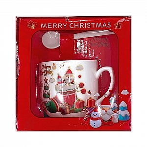 Набор подарочный из фарфора DomiNado L160 кружка ложка
