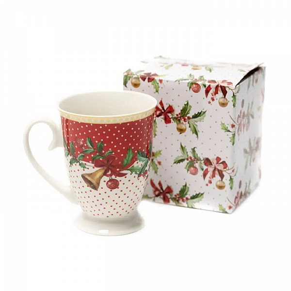 Кружка Новогодняя RN10094-Z145 код 252534 фарфоровая 320 мл