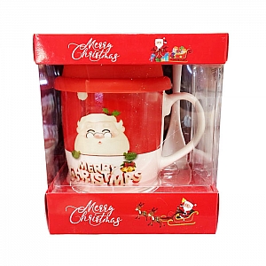 Набор подарочный DomiNado QF672B кружка крышка из фарфора