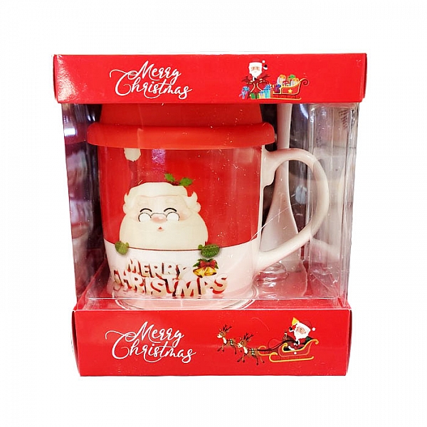 Набор подарочный DomiNado QF672B кружка крышка из фарфора