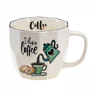 Кружка HEBA-KLN02040 код 291311 керамическая 390 мл