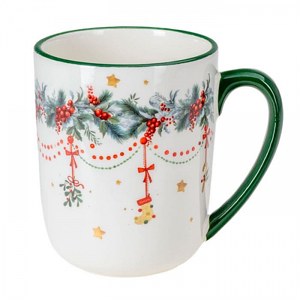 Кружка Fresca Новогодняя BB102530 код 293063 керамическая 500 мл