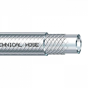 Шланг технический РинаПластик армированный пищевой 14*3 мм прозрачный. Изображение - 1