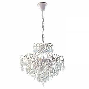 Светильник подвесной Айтин-Про НСБ 01-6*60-105 XE4048/6 белый/золотая патина