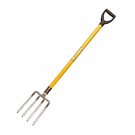 Вилы навозные Инструм Агро четырехрогие с черенком и V-ручкой