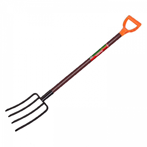 Вилы садовые БелЦентроМаш Молодость моя 0916-Ч с черенком 127 см