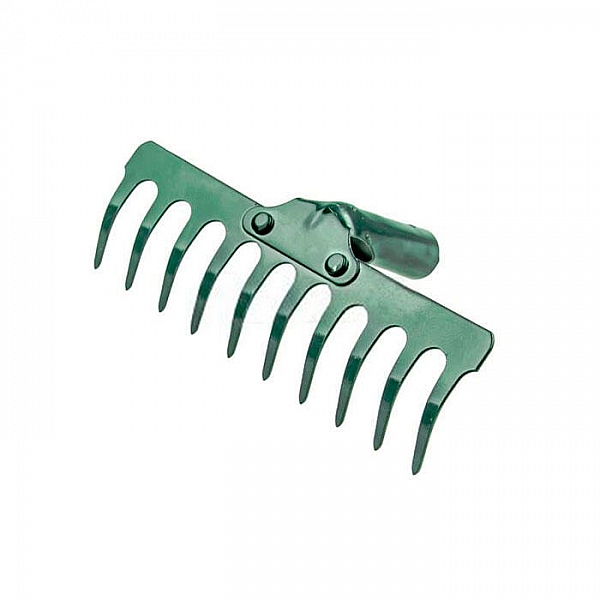 Грабли Faster Tools металлические без черенка 10 зубьев