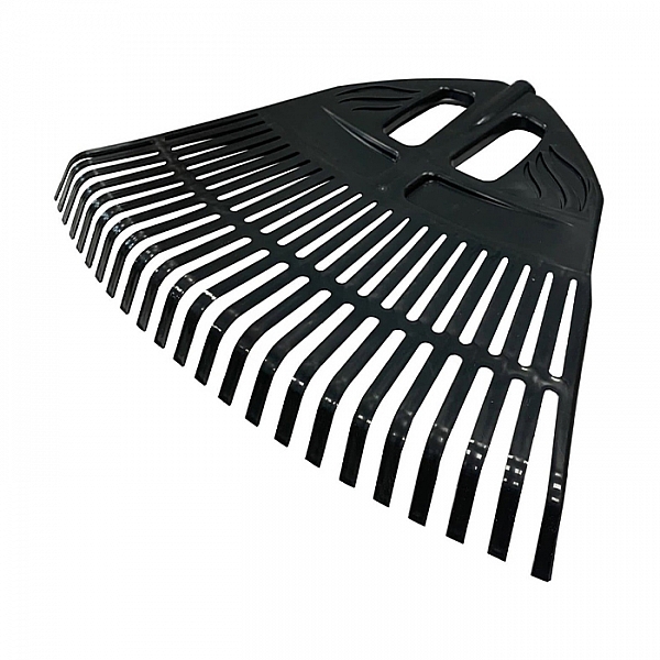 Грабли веерные Инструм Агро 010821 пластмассовые без черенка черные