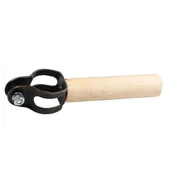 Ручка для косовища деревянная с металлическим креплением