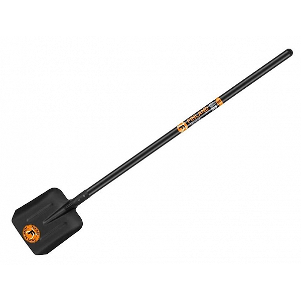 Лопата совковая Finland 1521-Ч глубокая с удлиненным черенком