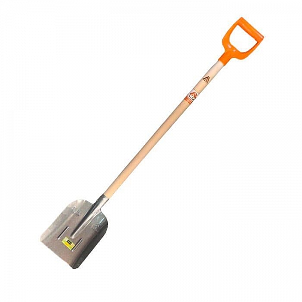 Лопата совковая МАТиК ЛС-1т 2 тип 1 с черенком и ручкой рельсовая сталь 121 см