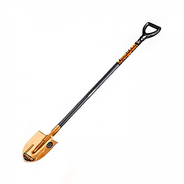 Лопата штыковая Центроинструмент Клондайк 2218-ч с ребрами жесткости