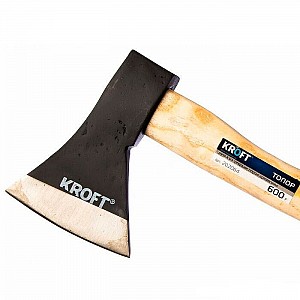 Топор Kroft 202064 с деревянной ручкой 600 г. Изображение - 1