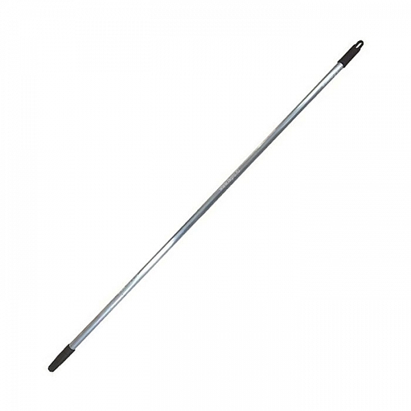 Черенок Инструм Агро 011339 металлический для метел с резьбовым наконечником в ПВХ пленке 117 см
