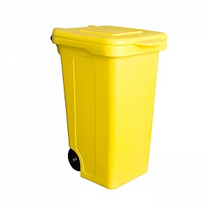 Контейнер для мусора БЗПИ 830114 120 л желтый