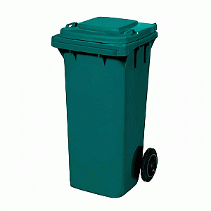 Контейнер для мусора зеленый 460*420*700 мм 80 л