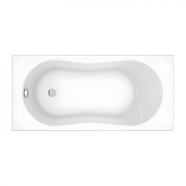 Ванна акриловая Cersanit Nike170*70 см прямоугольная белая без ножек