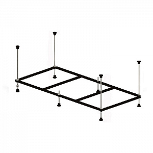 Каркас для ванны Alba Spa МПМ100200 140*150 на 6 опорах усиленный
