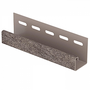 J-планка Ю-Пласт Стоун-хаус Сланец бежевый