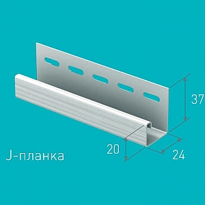 J-планка Ю-Пласт Стоун-хаус Сланец бежевый. Изображение - 1