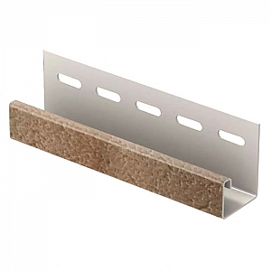 J-планка Ю-Пласт Стоун-хаус С-Лок Клинкер Нордик песок