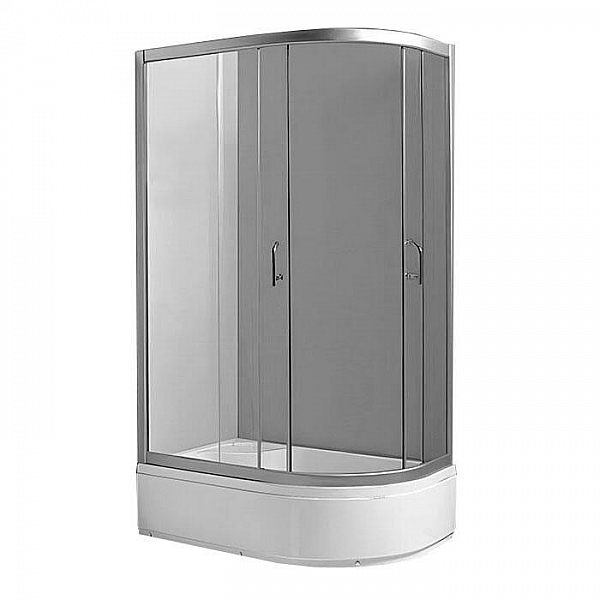 Душевой уголок Coliseum Satria Т-120 L 120*80 см левая рифленое стекло