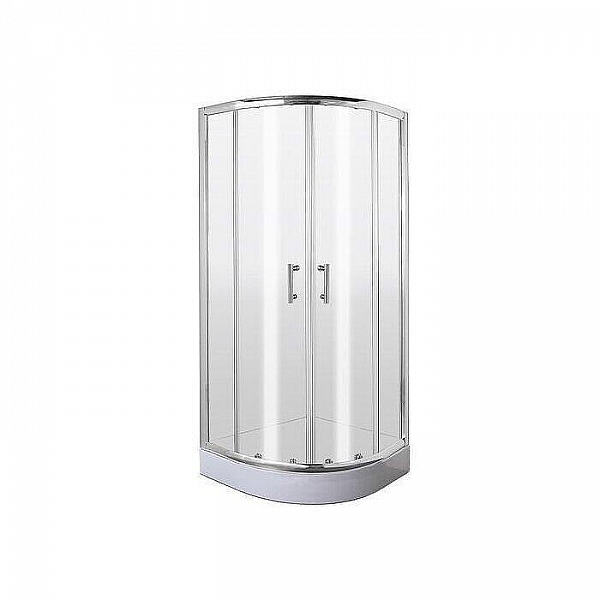 Душевой уголок Deante Jasmin KGJ_052P 80*80*185 см полукруглая стекло прозрачное