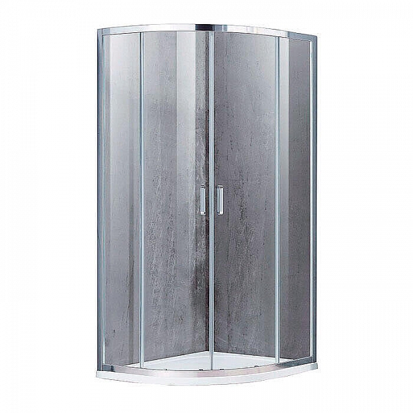 Душевой уголок Adema Glass line-90 NAA2142 полукруглая матовое стекло