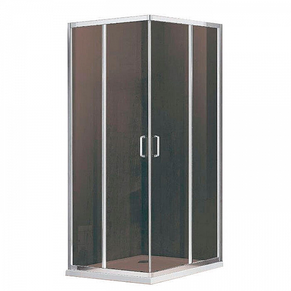 Душевой уголок Adema Glass line Viercant-90 NAA1142 тонированная квадратная