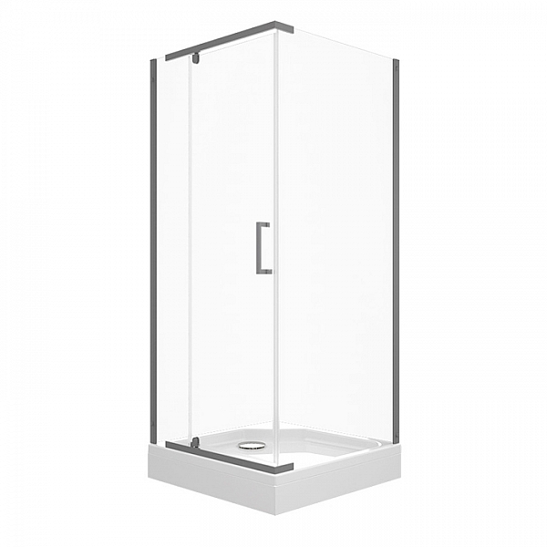 Душевое ограждение Triton Терра-Графит Щ0000073935 90*90 см низкий поддон