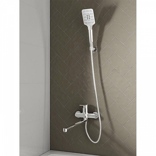 Душевой комплект Cersanit Ferro 64085 квадрат