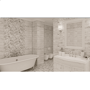 Плитка Березакерамика (Belani) Сан-Ремо 250*500 мм белый. Изображение - 1