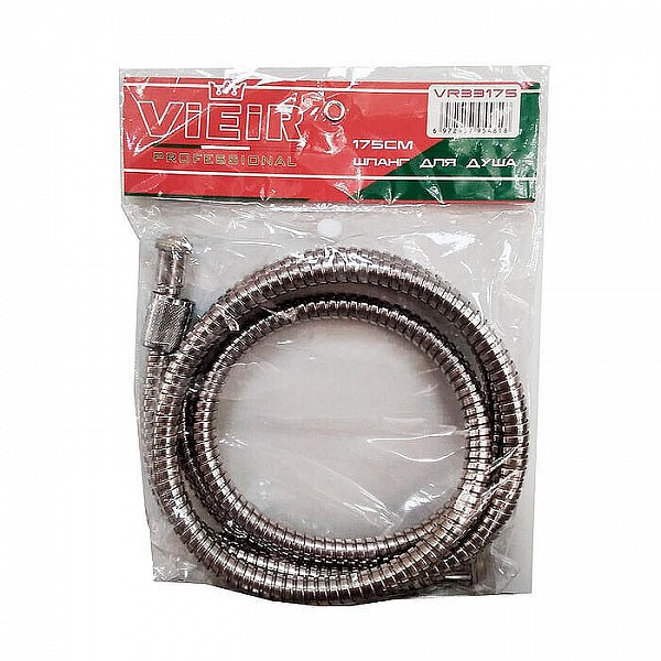 Шланг для душа ViEiR VR33175 175 см имп-имп EPDM резина в металлической обертке