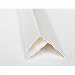 Профиль F-образный Европрофиль белый матовый 3000 мм. Изображение - 1