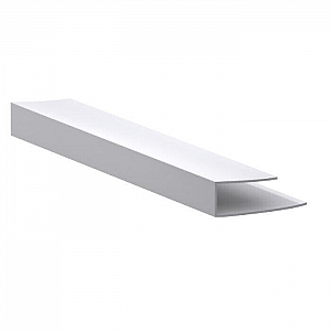 Профиль кромочный Европрофиль белый 3000 мм