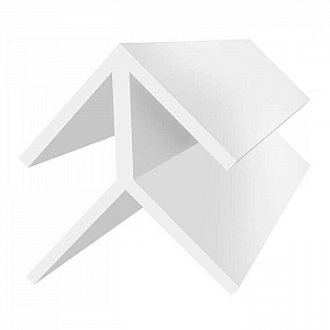 Профиль наружный ПВХ Европрофиль белый матовый 3000 мм. Изображение - 1