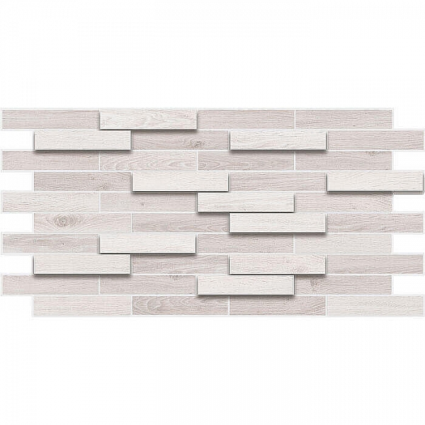 Панель ПВХ Grace Паркет Дуб беленый 980*480 мм