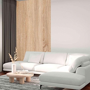 Панель МДФ Stella Classic Standart Дуб Сонома 6*200*2700 мм. Изображение - 6