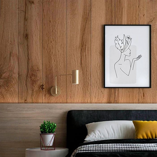 Панель МДФ Stella Classic Light Пекан 6*200*2700 мм