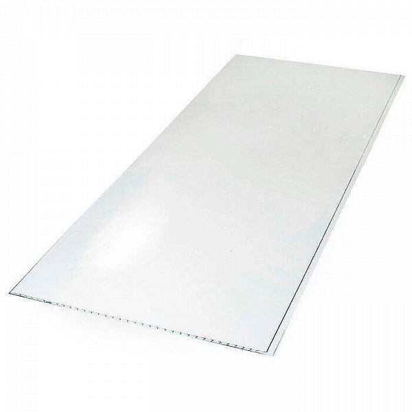 Панель ПВХ Ideal 001 Белая глянец 250*2700 мм