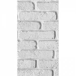 Панель ПВХ Europrofile 347 Белый кирпич 250*3000 мм