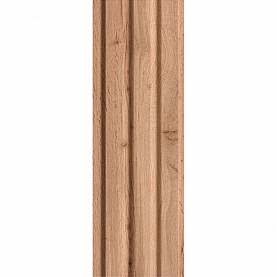 Реечная панель МДФ Stella Beats Light Пекан 16*119*2700 мм