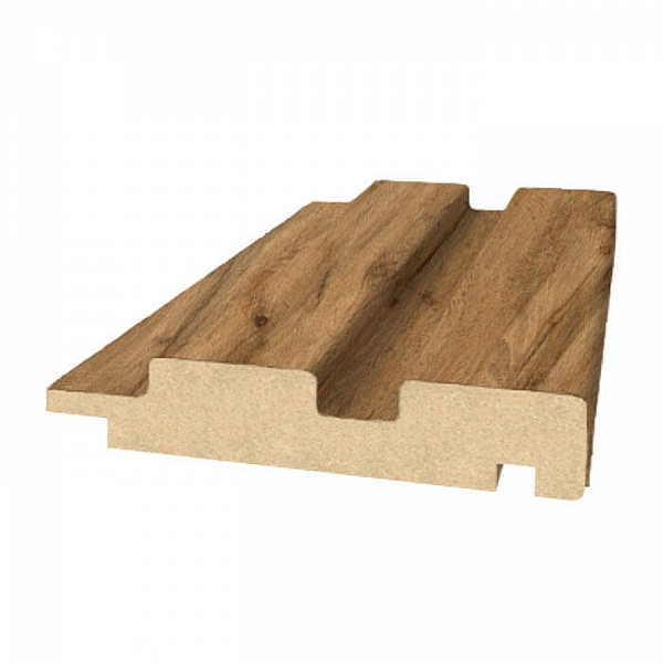 Профиль финиш МДФ Stella Beats Light Пекан 16*77*2700 мм