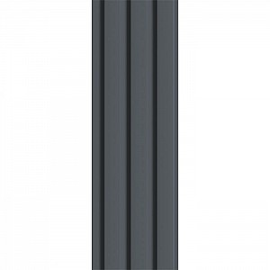 Реечная панель МДФ Stella Beats De Luxe Black Lead 16*119*2700 мм