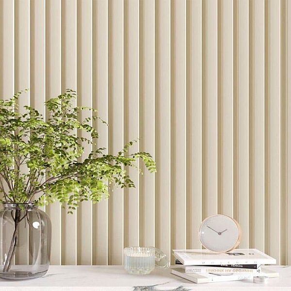 Реечная панель МДФ Stella Beats De Luxe Palomino 16*119*2700 мм