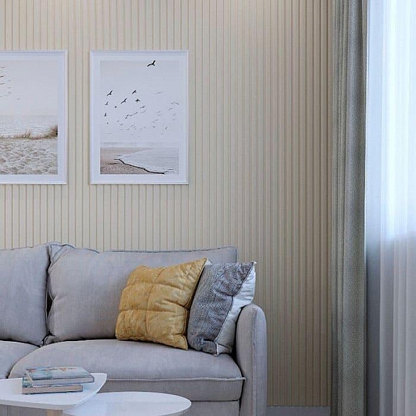 Реечная панель МДФ Stella Beats De Luxe Palomino 16*119*2700 мм