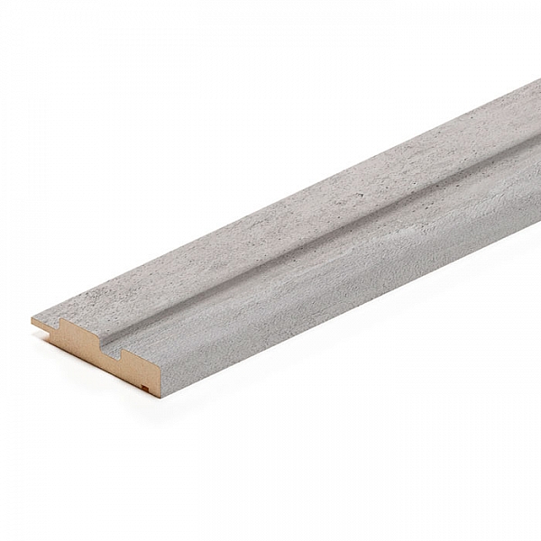 Профиль финиш МДФ Stella Beats Premium Бетон Чикаго 16*77*2700 мм