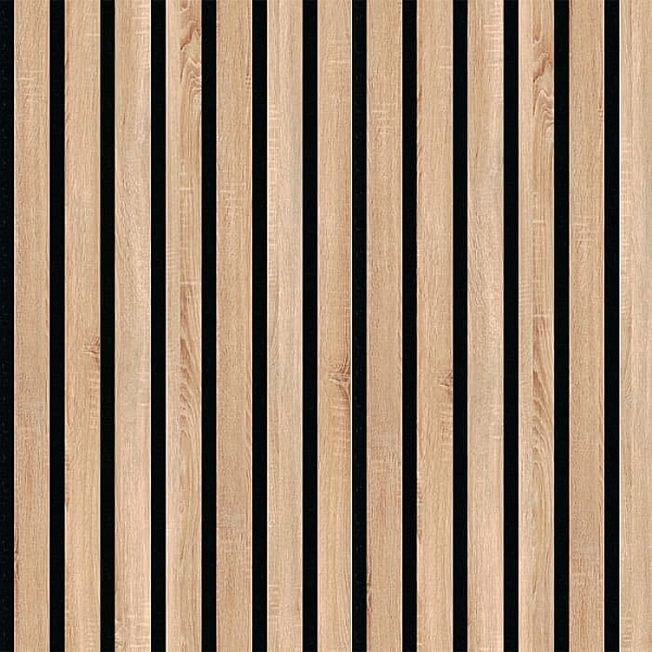 Панель МДФ Stella Trend Standart Дуб Сонома акустическая 21*600*2780 мм