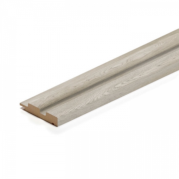 Профиль финиш МДФ Stella Beats Standart Дуб Грей 16*77*2700 мм
