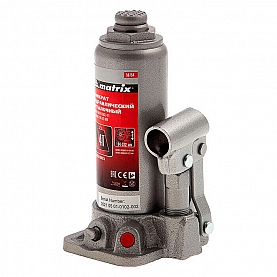 Домкрат Matrix 50754 гидравлический бутылочный 4 т